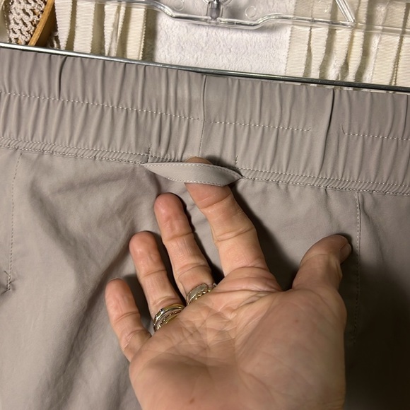 James Perse Taupe Nylon Wide Leg Pull On Pant size 2/M - Picture 5 of 10